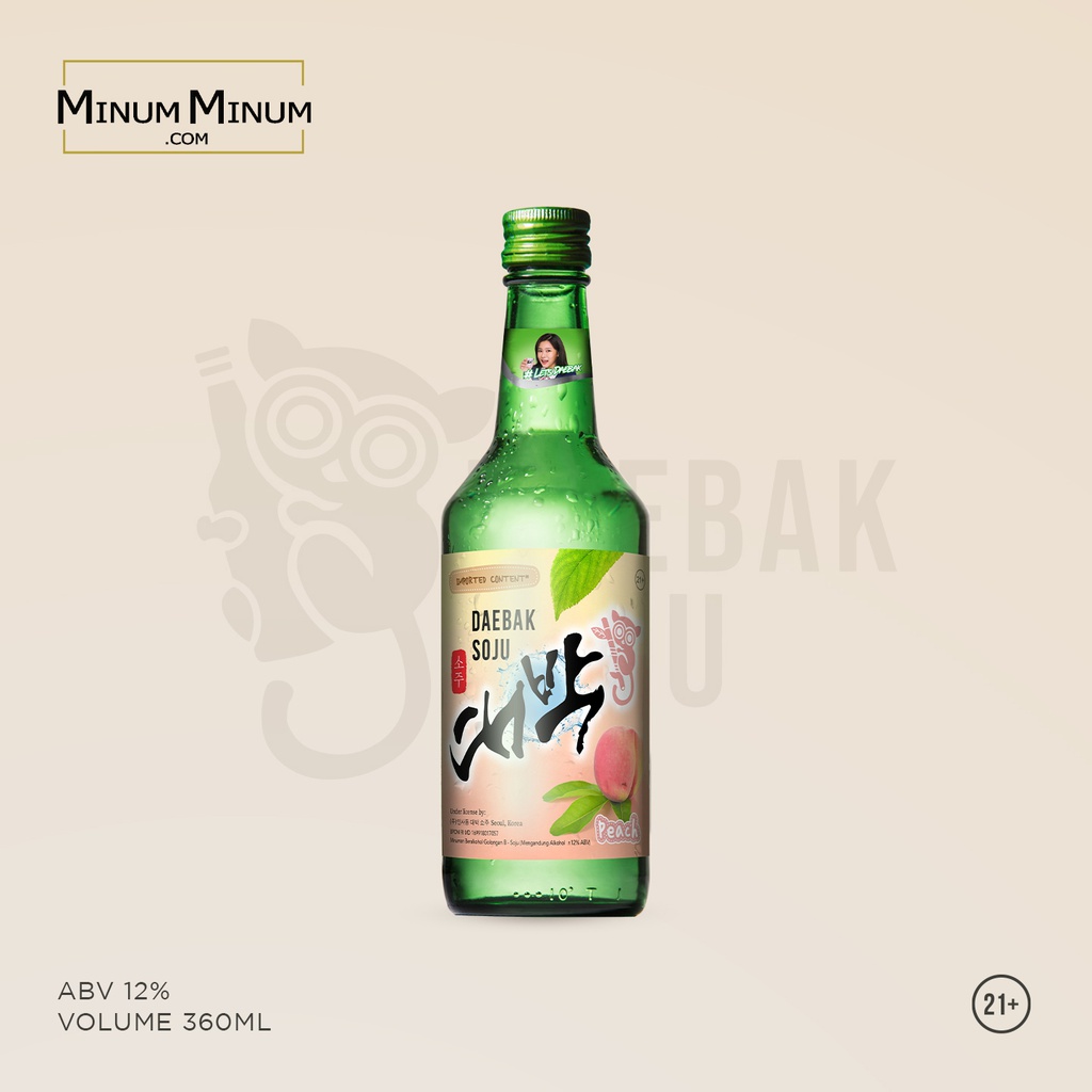 DAEBAK SOJU PEACH