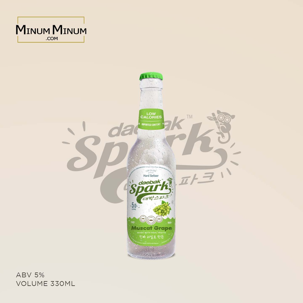 Daebak Spark Muscat Grape 330ml