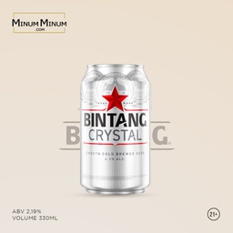 BEER BINTANG CRYSTAL CAN 320ml